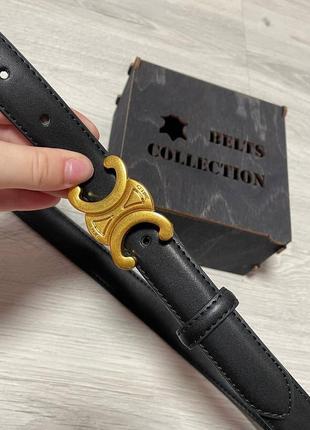 Ремень пояс женский кожаный в стиле celine / ремень пояс женский кожаный кожаный кожа в стиле celine