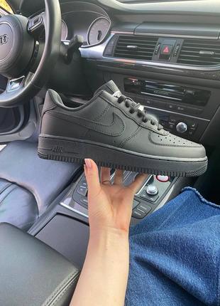 Мужские кроссовки nike air force black