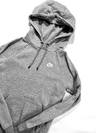 Серое худи nike / размер xs-s / nike / серое худи / серая кофта nike / кофта nike / )1