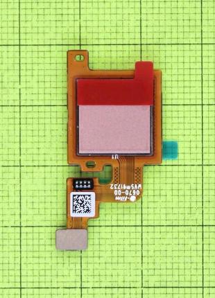 Шлейф сканера відбитків пальця xiaomi mi a1, рожевий оригінал #483020011076