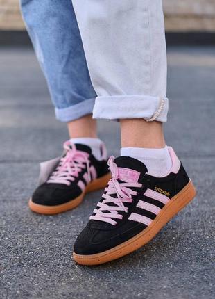 Жіночі кросівки adidas spezial black pink