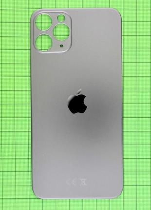 Задняя крышка корпуса apple iphone 11 pro серая/graphite original prc