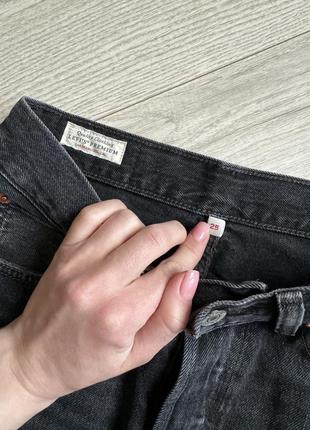 Levi's premium джинсовая юбка мини юбка5 фото