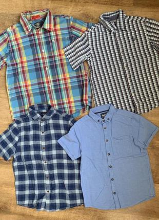 Рубашка тениска школа zara 9-10/140 rebel 7-8л./122-128см.