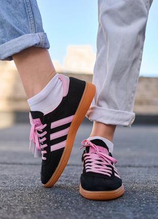 Кроссовки adidas spezial black pink