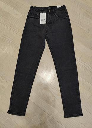 Джинсы темно-серые