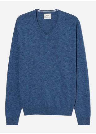 Стильний чоловічий джемпер c&a батал bio cotton етикетка