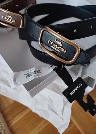 Ремень coach кожа оригинал