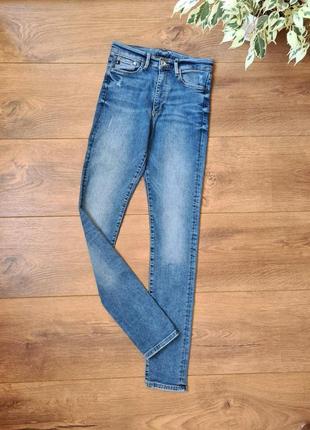 Высокие стрейчевые джинсы скинни 🌺1 фото