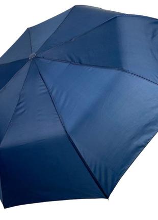 Женский зонт полуавтомат на 8 спиц от sl, темно-синий, 0310s-9