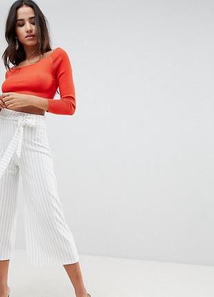 Кюлоты в полоску boohoo