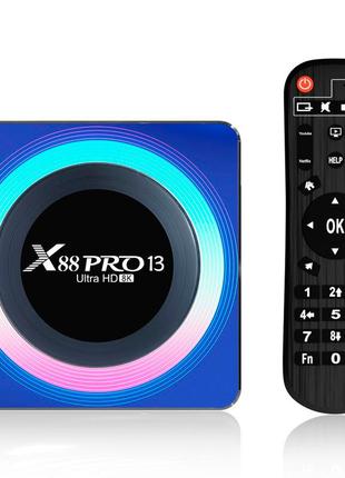 Телевізійний смарт-приставка transpeed x88 pro 13 4/32gb smart tv приставка на android 13