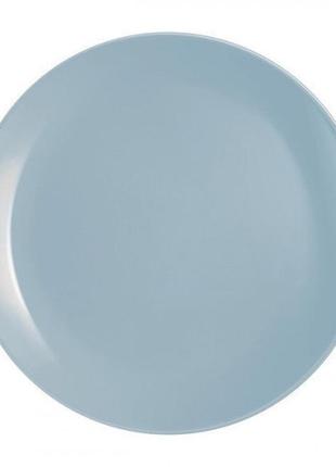 Тарелка обеденная luminarc diwali light blue p2610 25 см