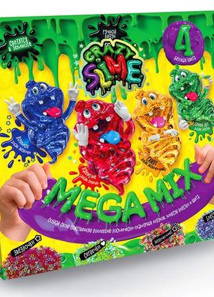 Набор для проведения опытов danko toys crazy slime mega mix slm-03-01u-02u