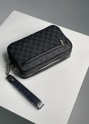 Клатч gucci alpha wearable wallet blue