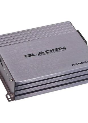 Автомобільний підсилювач gladen audio rc 600c1 1-канальний