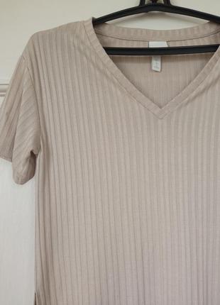 Футболка в рубчик, кофточка, лонгслів2 фото