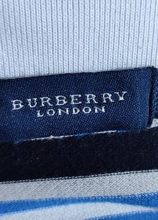 Фирменная мужская футболка поло burberry london 100% коттон, размер l6 фото