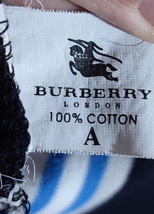 Фірмова чоловіча футболка поло burberry london 100% котон, розмір l7 фото