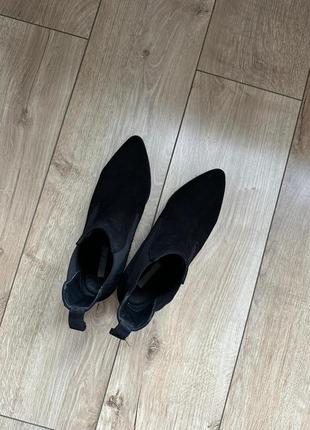 Полусапожки ботинки замшевые h&m7 фото