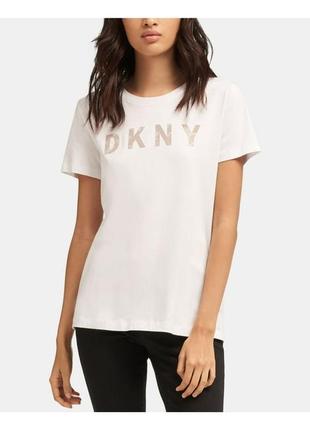 Фирменная футболка dkny оригинал новая на пышные формы