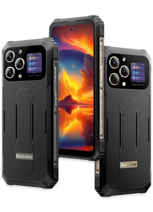 Защищенный смартфон blackview bl8000 5g 12/512gb gold. надежный телефон с nfc и батареей 8800 мач
