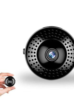 Беспроводная мини wifi камера l27. видеокамера с ночной съемкой и микрофоном