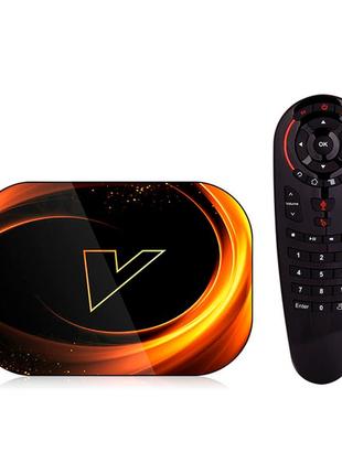 Android приставка vontar x3 4/64gb voice control smart tv андроїд приставка з голосовим керуванням