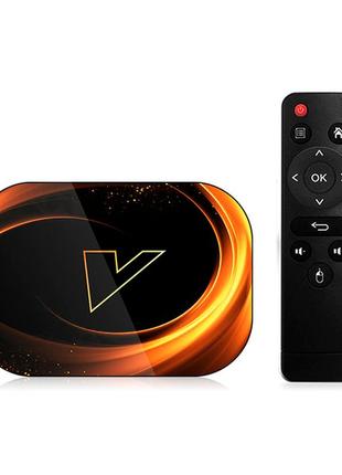Смарт приставка vontar x3 4/32gb smart tv портативная смарт тв приставка на андроиде с вай фай