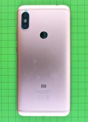 Задня кришка xiaomi redmi note 6 pro рожева оригінал #561520042033