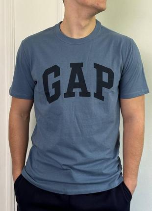 Футболка gap «bainbridge blue»