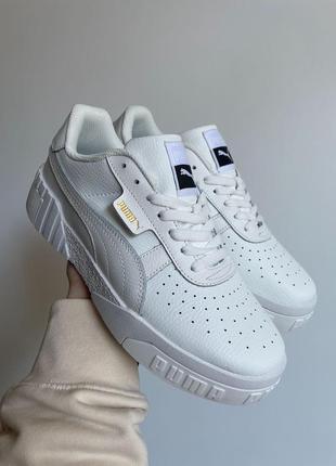 Кросівки puma cali white2 фото