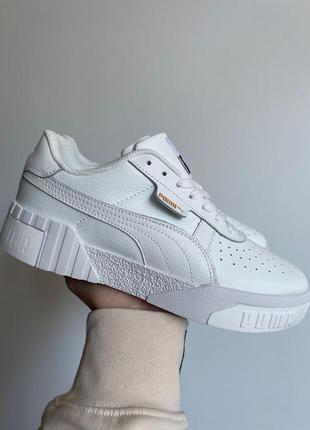 Кросівки puma cali white1 фото