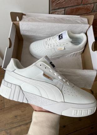 Кросівки puma cali white3 фото