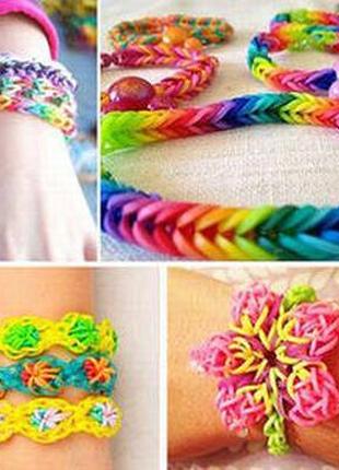 Наборы для плетения резинками loom bands