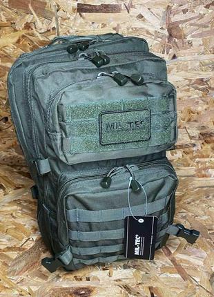 Штурмовой тактический рюкзак mil-tec assault l olive 36 л.