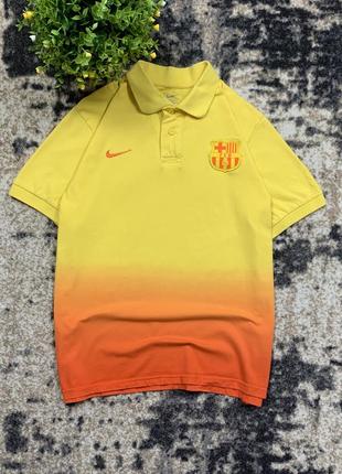 Поло nike fc barcelona