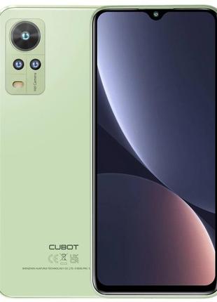 Смартфон cubot note 30 green 4/64 гб мобільний телефон з великим екраном на андроїді