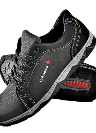 Кроссовки мужские чёрные кожаные туфли мокасины (размеры: 40,41,42,43,45) видео обзор