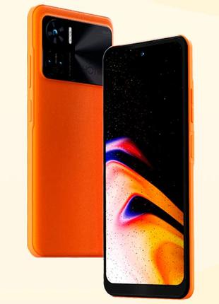 Смартфон hotwav note 12 8/128gb orange сенсорный телефон с большой батареей и экраном