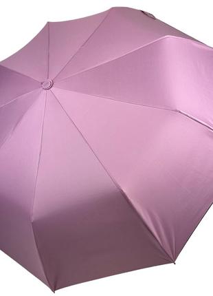 Женский зонт полуавтомат с рисунком цветов внутри от susino на 9 спиц антиветер, пудровый, sys0127-33 фото