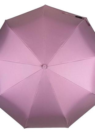 Женский зонт полуавтомат с рисунком цветов внутри от susino на 9 спиц антиветер, пудровый, sys0127-37 фото