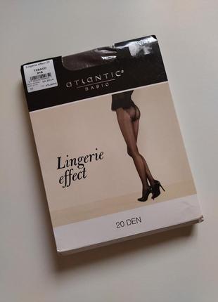 Колготки капроновые колготы lingerie effect tabaco 20 den размер 2 (s)