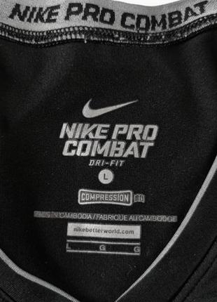 Nike pro combat compression лонгслив /8955/5 фото