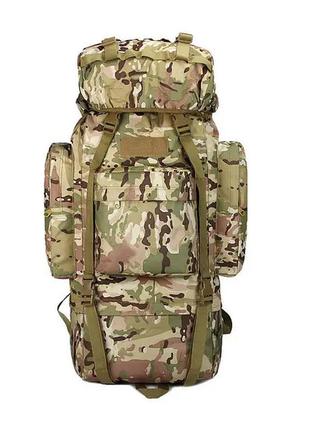 Рюкзак військовий 70 літрів мультиком, сумка тактична для військових баул, похідний рюкзак 70l
