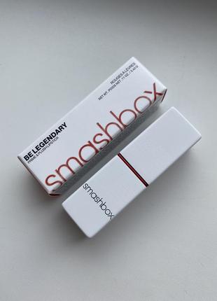 Красива кремова помада smashbox be legendary prime & plush lipstick
