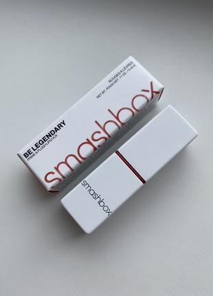 Красивая кремовая помада smashbox be legendary prime & plush lipstick