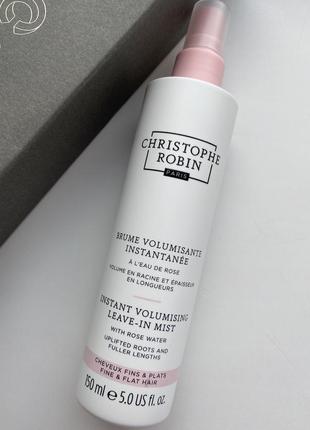 Спрей для волосся instant volumising leave-in mist with rose water