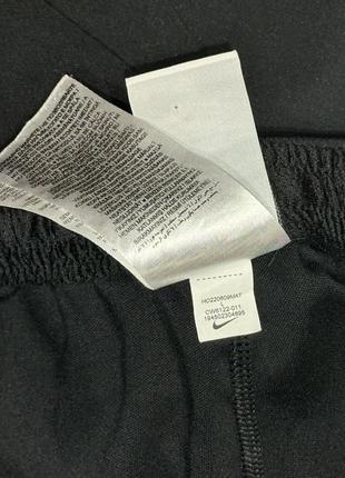 Nike dri fit спортивные мужские брендовые черные штаны3 фото