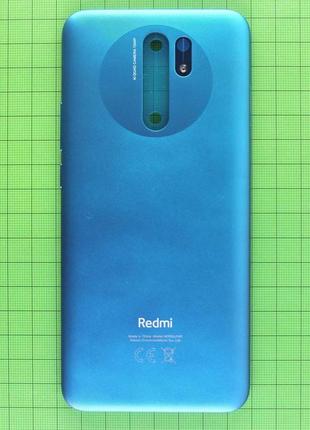 Задняя крышка xiaomi redmi 9 зеленая оригинал #55050000ce2j